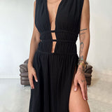 Zolla - Robe Texturée à Fente