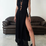 Zolla - Robe Texturée à Fente