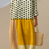 MAYA | ROBE GÉOMÉTRIQUE ÉLÉGANTE