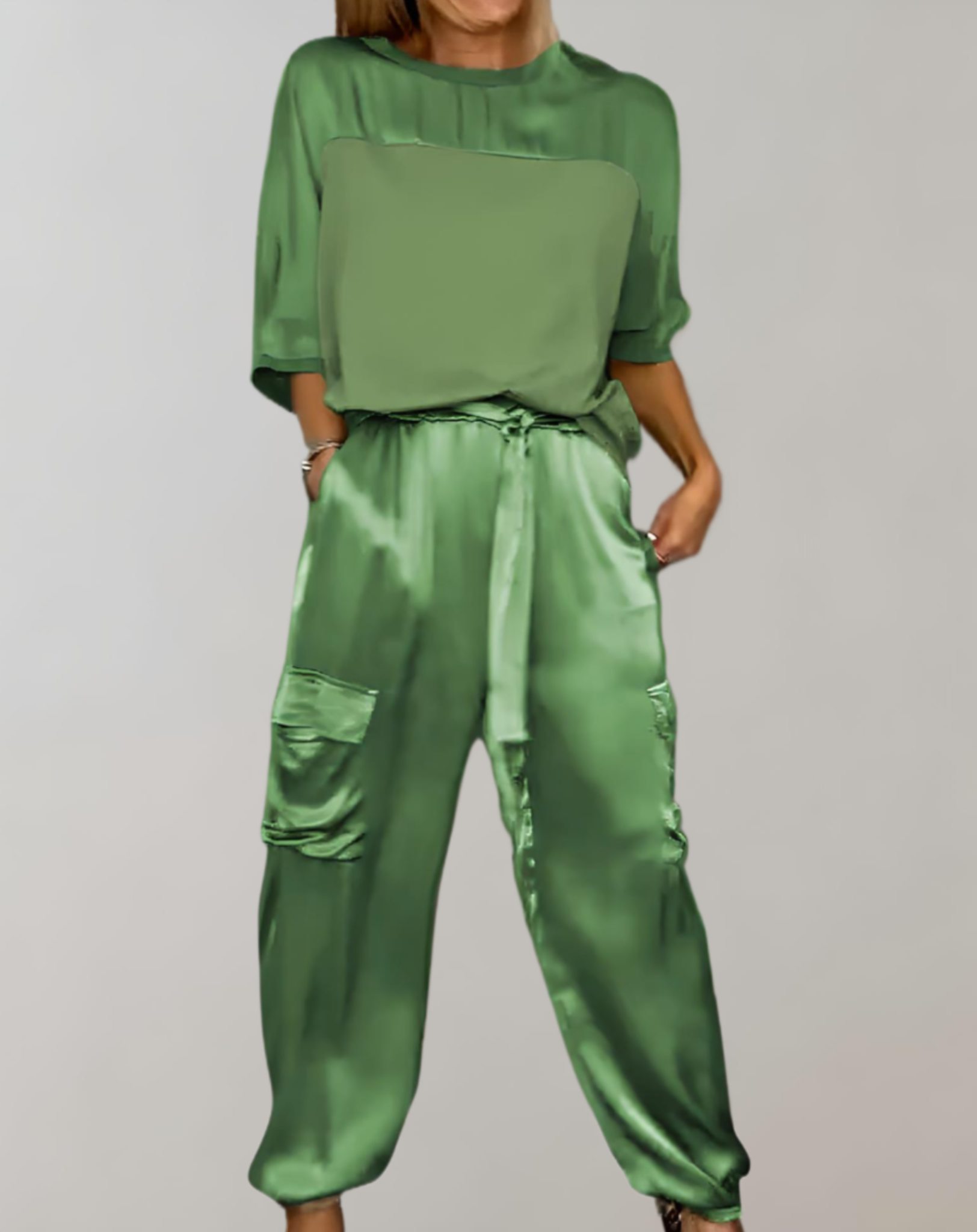 Finley - Ensemble de Lounge Cargo Soie