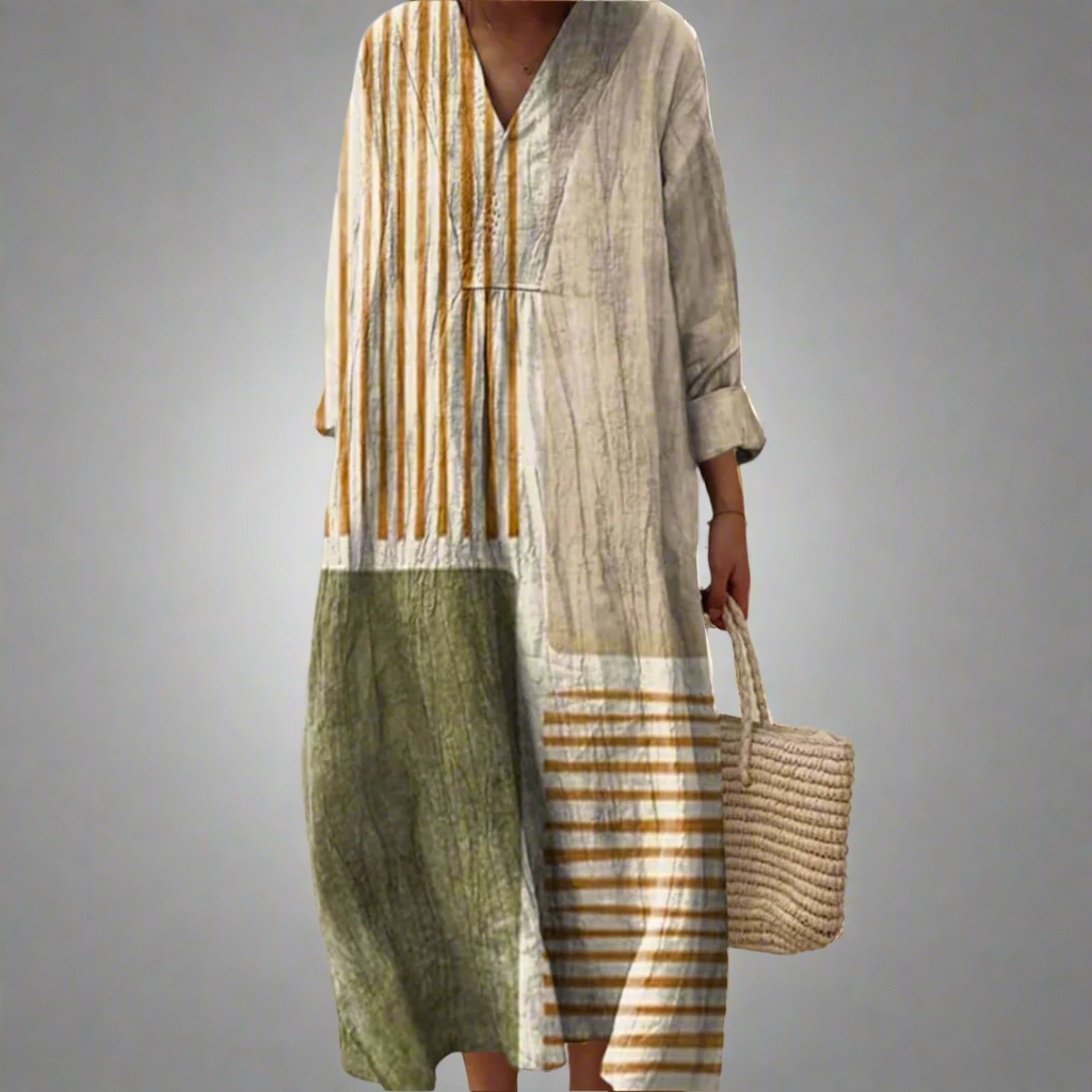 PIPPA | ROBE GÉOMÉTRIQUE ÉLÉGANTE