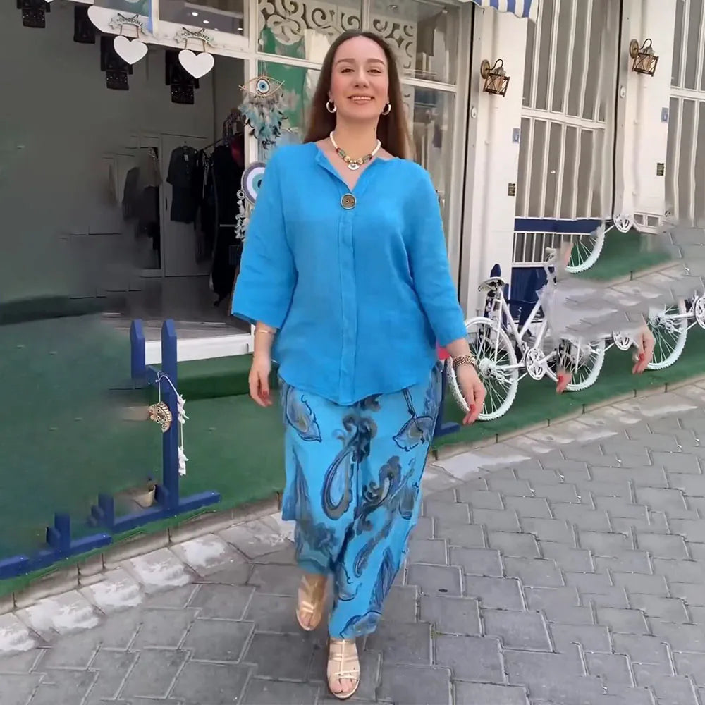 Flavia - Ensemble Boho Élégant