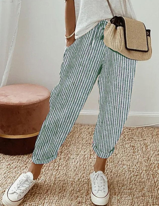 Pantalon Fluide Confort Élégant