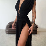 Zolla - Robe Texturée à Fente