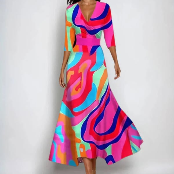 Emily | Robe Florale Élégante